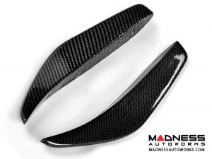 Mercedes-Benz CLA45 AMG Front Bumper Fins - Carbon Fiber Mercedes-Benz CLA45 AMG Front Bumper Fins - Carbon Fiber